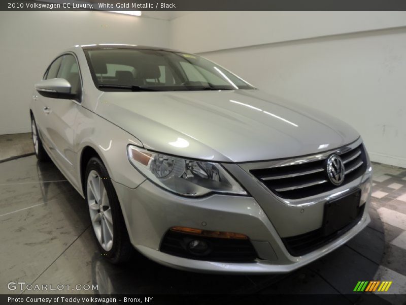 White Gold Metallic / Black 2010 Volkswagen CC Luxury