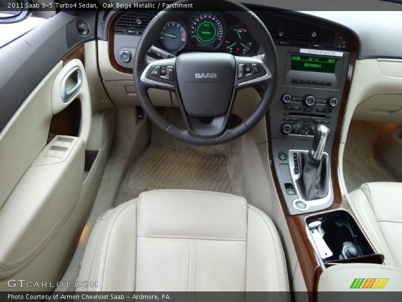 Oak Beige Metallic / Parchment 2011 Saab 9-5 Turbo4 Sedan