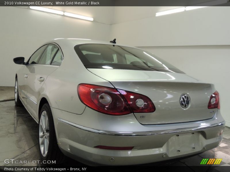 White Gold Metallic / Black 2010 Volkswagen CC Luxury