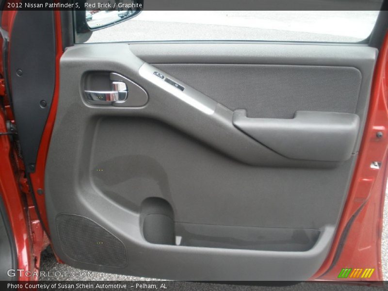 Red Brick / Graphite 2012 Nissan Pathfinder S