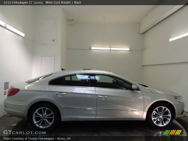 White Gold Metallic / Black 2010 Volkswagen CC Luxury