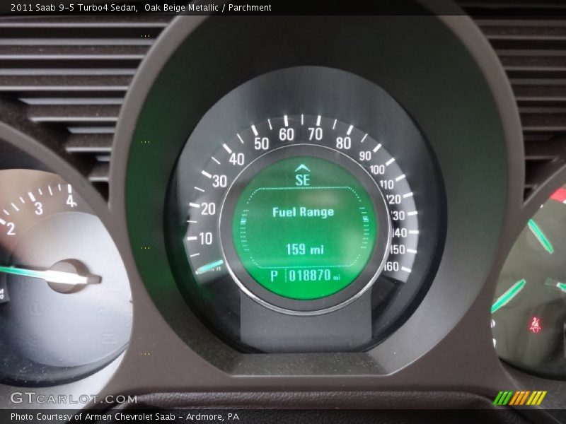 Oak Beige Metallic / Parchment 2011 Saab 9-5 Turbo4 Sedan