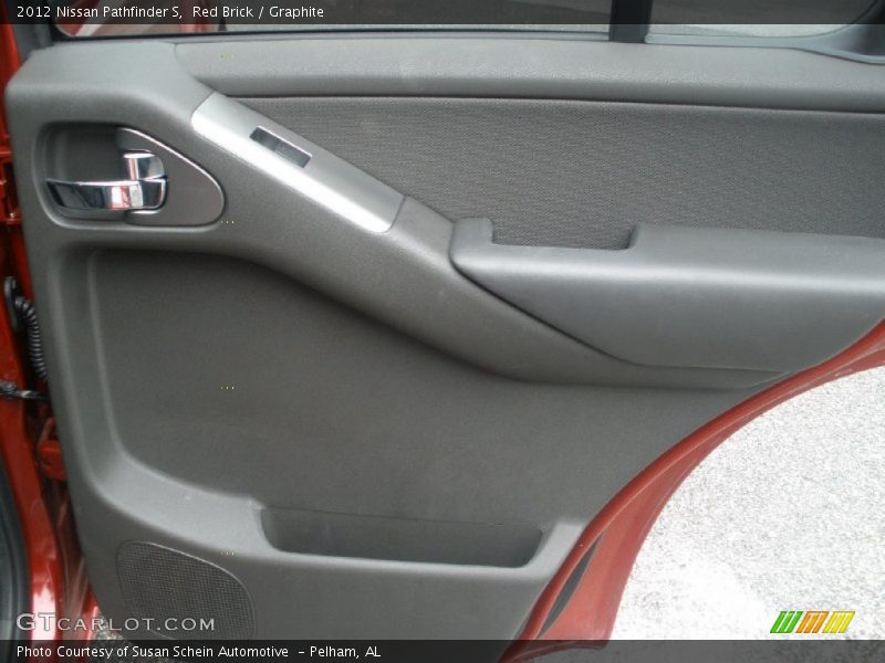 Red Brick / Graphite 2012 Nissan Pathfinder S