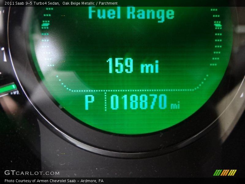 Oak Beige Metallic / Parchment 2011 Saab 9-5 Turbo4 Sedan