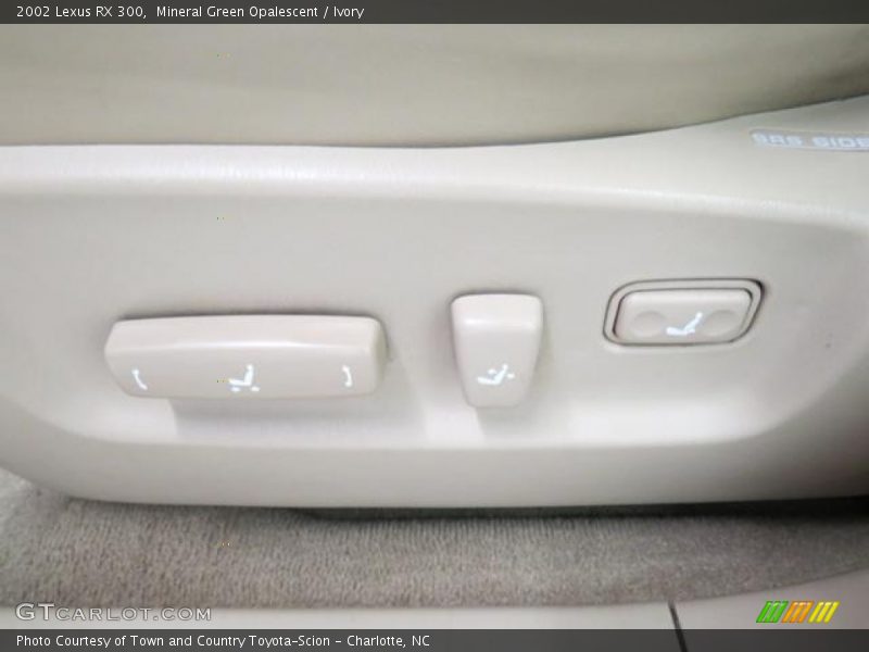 Mineral Green Opalescent / Ivory 2002 Lexus RX 300