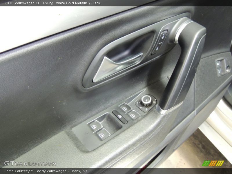 White Gold Metallic / Black 2010 Volkswagen CC Luxury