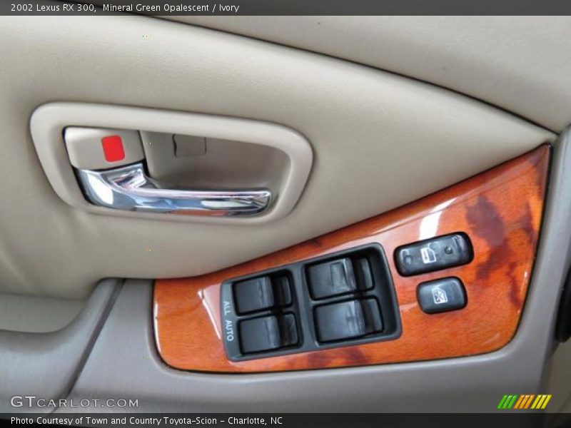 Mineral Green Opalescent / Ivory 2002 Lexus RX 300