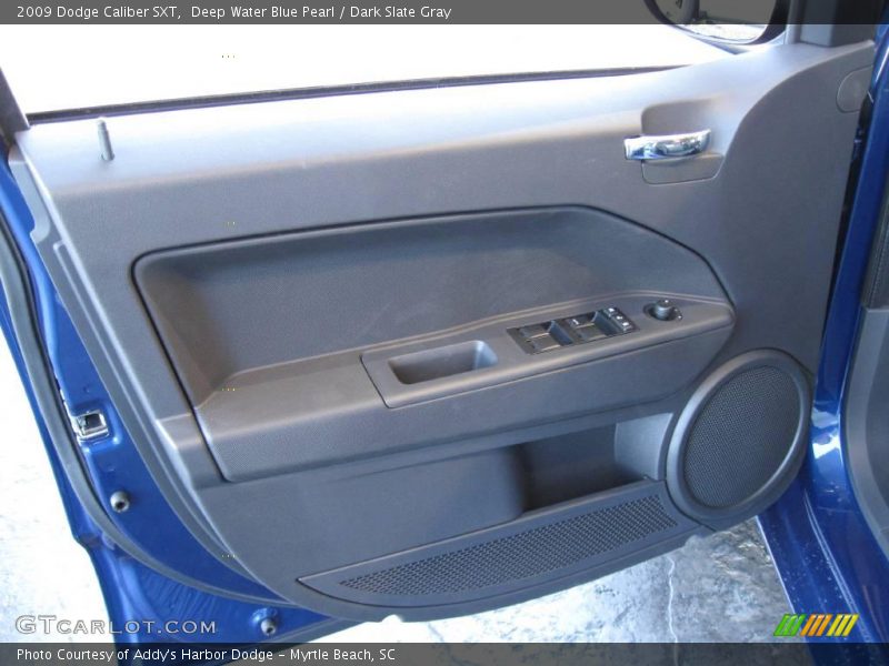 Deep Water Blue Pearl / Dark Slate Gray 2009 Dodge Caliber SXT