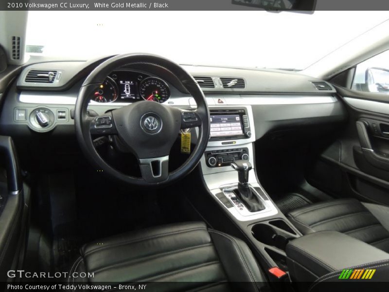 White Gold Metallic / Black 2010 Volkswagen CC Luxury