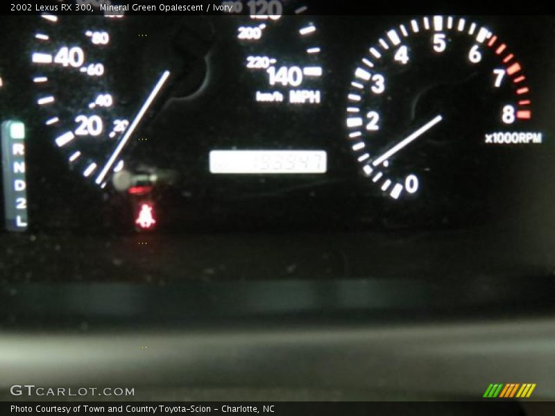 Mineral Green Opalescent / Ivory 2002 Lexus RX 300