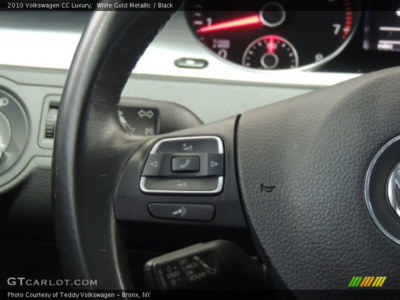 White Gold Metallic / Black 2010 Volkswagen CC Luxury
