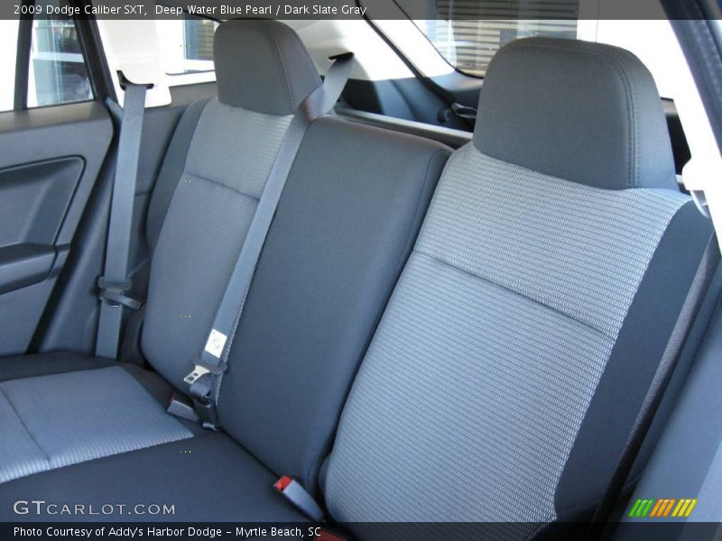 Deep Water Blue Pearl / Dark Slate Gray 2009 Dodge Caliber SXT
