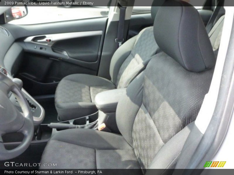 Front Seat of 2009 Vibe 