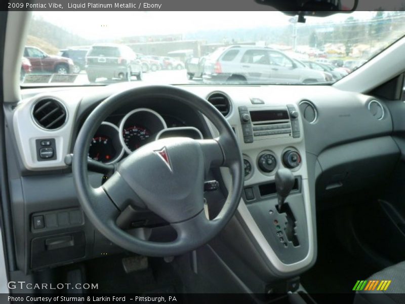 Dashboard of 2009 Vibe 