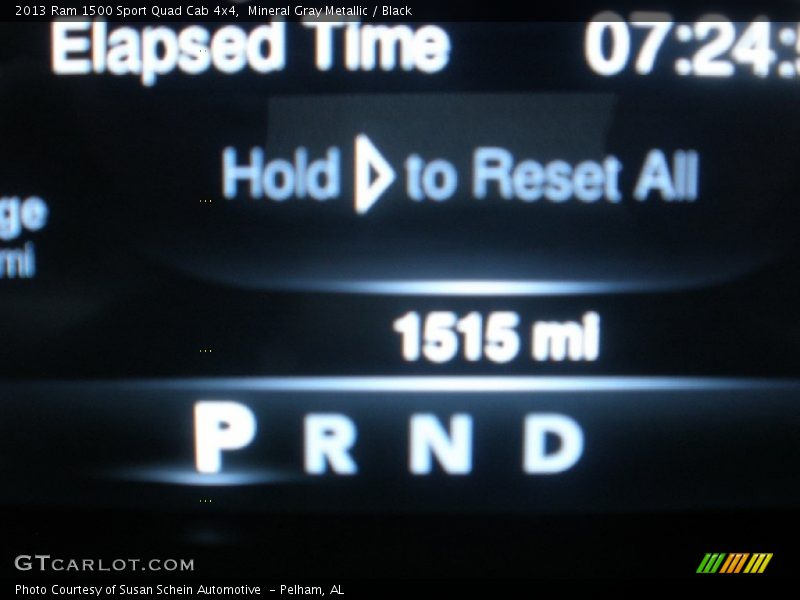 Mineral Gray Metallic / Black 2013 Ram 1500 Sport Quad Cab 4x4