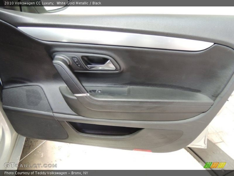 White Gold Metallic / Black 2010 Volkswagen CC Luxury