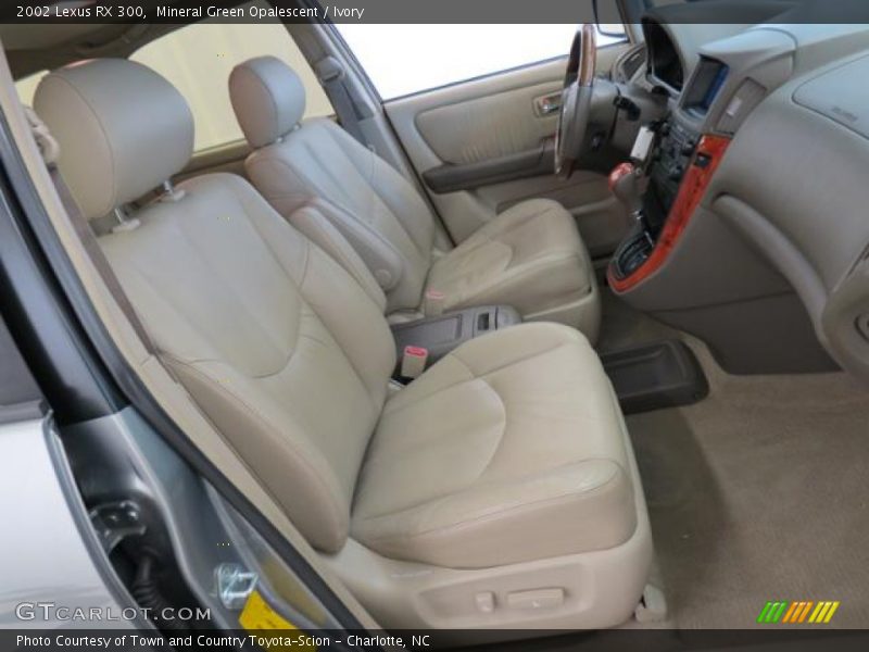 Mineral Green Opalescent / Ivory 2002 Lexus RX 300