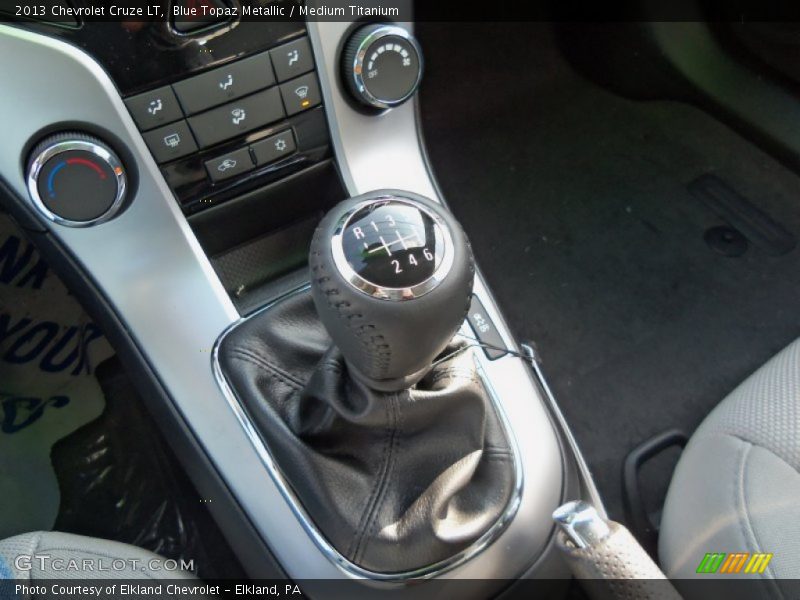  2013 Cruze LT 6 Speed Manual Shifter