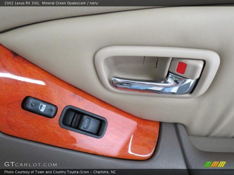 Mineral Green Opalescent / Ivory 2002 Lexus RX 300