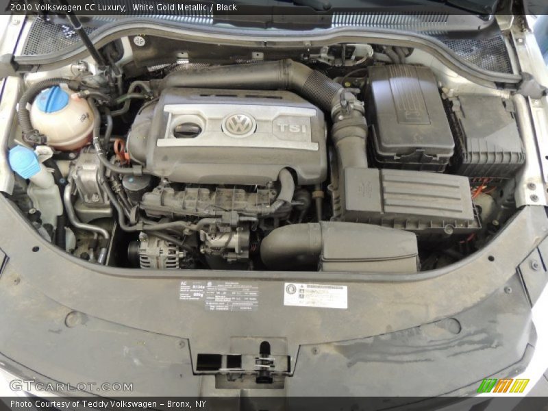 White Gold Metallic / Black 2010 Volkswagen CC Luxury