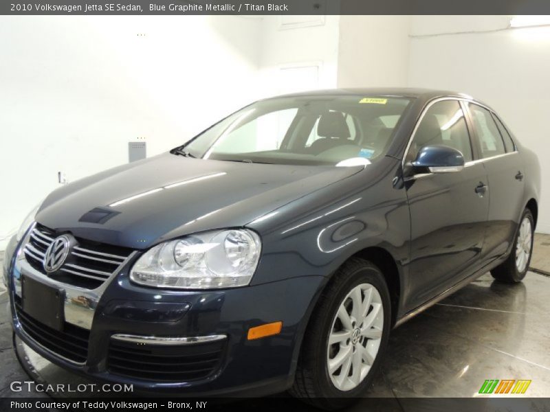 Blue Graphite Metallic / Titan Black 2010 Volkswagen Jetta SE Sedan