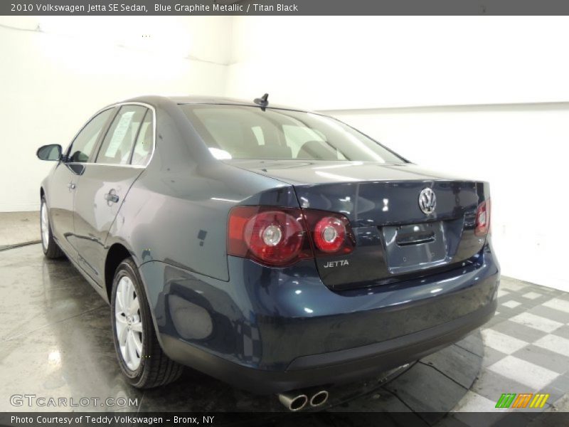 Blue Graphite Metallic / Titan Black 2010 Volkswagen Jetta SE Sedan