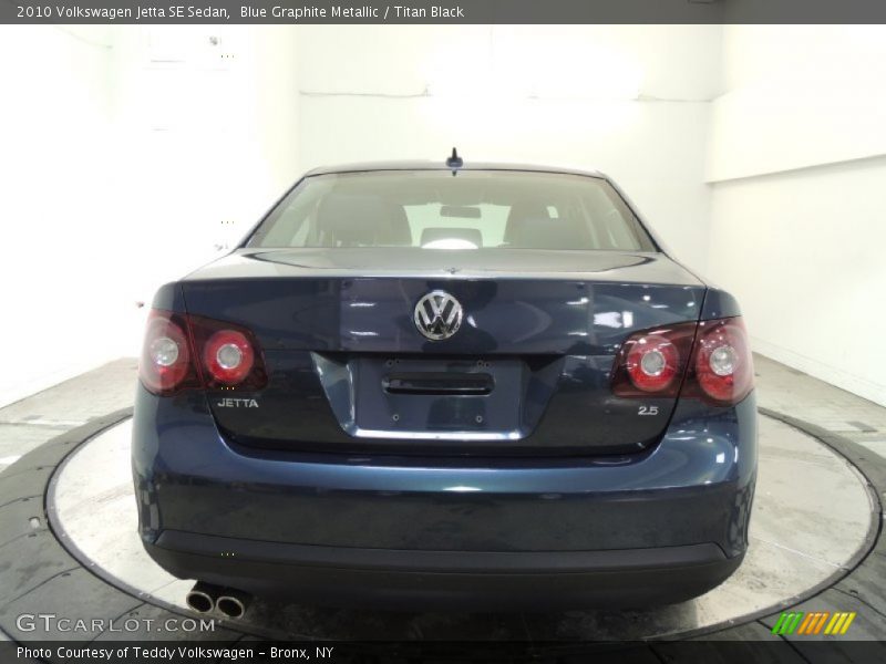 Blue Graphite Metallic / Titan Black 2010 Volkswagen Jetta SE Sedan