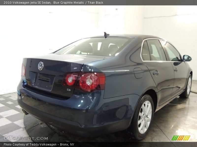 Blue Graphite Metallic / Titan Black 2010 Volkswagen Jetta SE Sedan