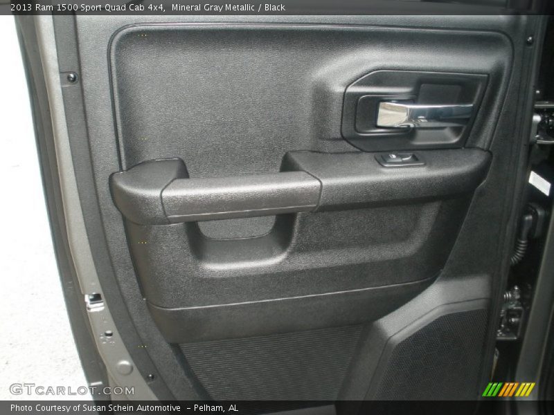 Mineral Gray Metallic / Black 2013 Ram 1500 Sport Quad Cab 4x4