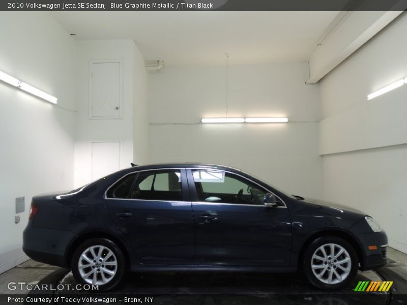 Blue Graphite Metallic / Titan Black 2010 Volkswagen Jetta SE Sedan