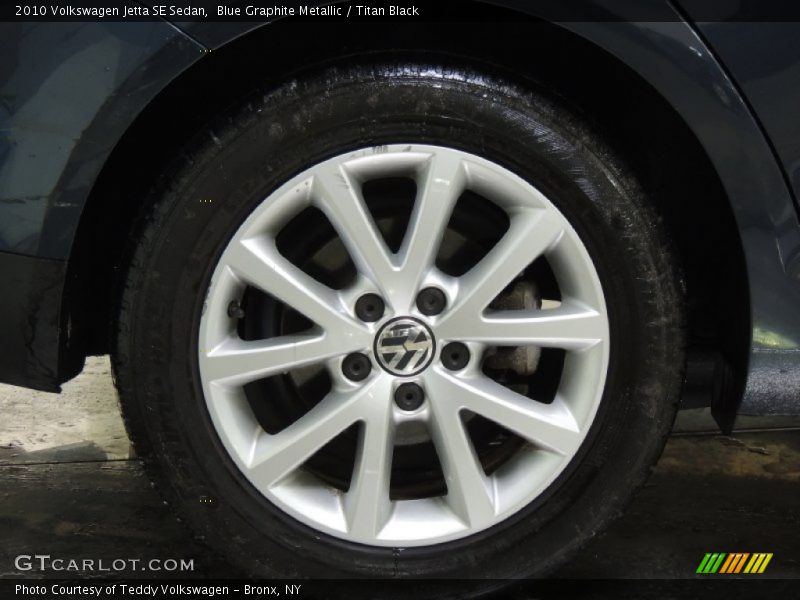 Blue Graphite Metallic / Titan Black 2010 Volkswagen Jetta SE Sedan