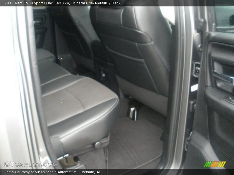 Mineral Gray Metallic / Black 2013 Ram 1500 Sport Quad Cab 4x4