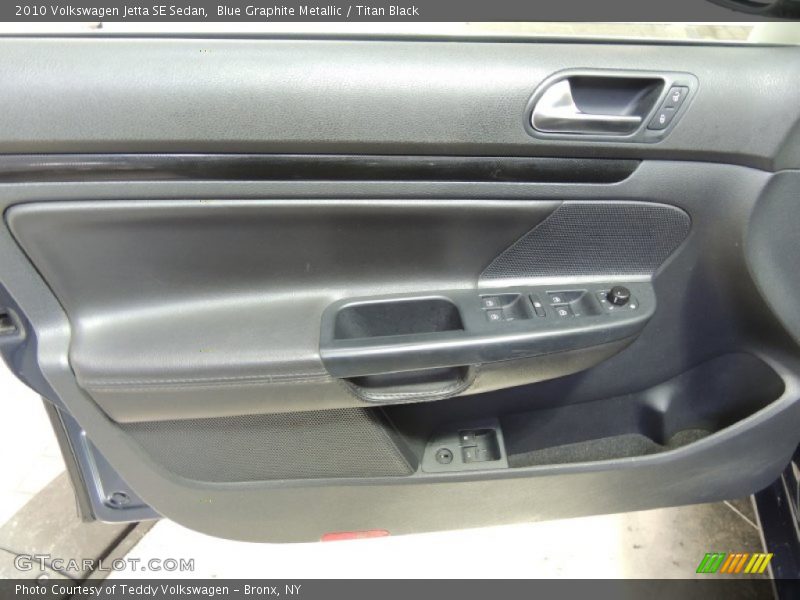 Blue Graphite Metallic / Titan Black 2010 Volkswagen Jetta SE Sedan
