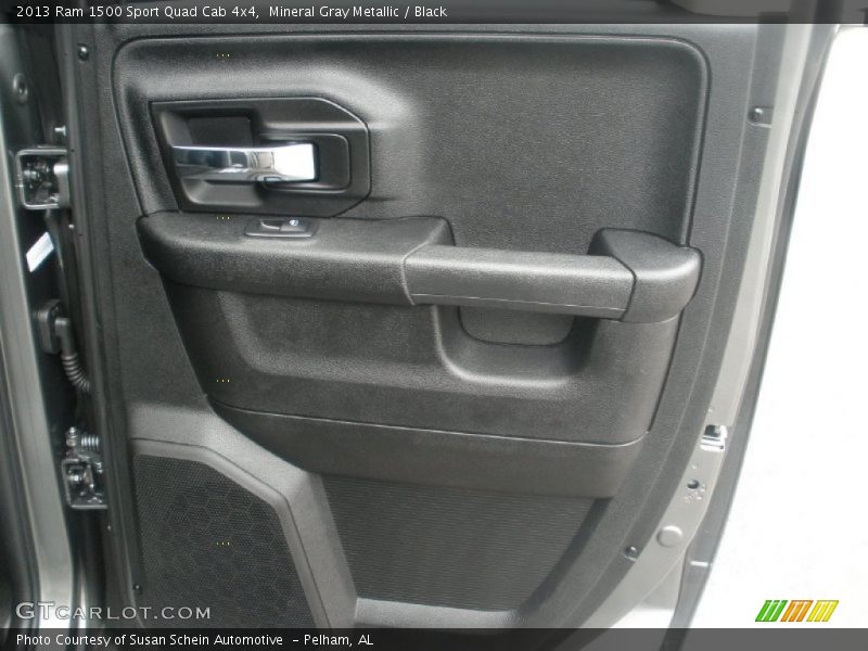 Mineral Gray Metallic / Black 2013 Ram 1500 Sport Quad Cab 4x4