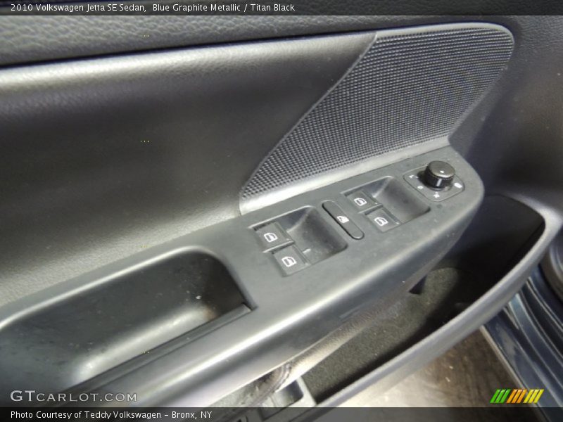 Blue Graphite Metallic / Titan Black 2010 Volkswagen Jetta SE Sedan