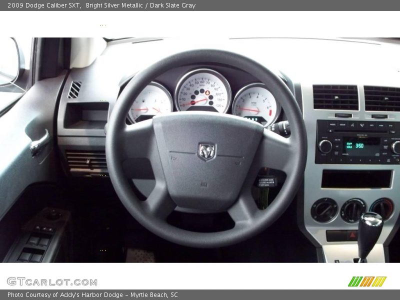 Bright Silver Metallic / Dark Slate Gray 2009 Dodge Caliber SXT
