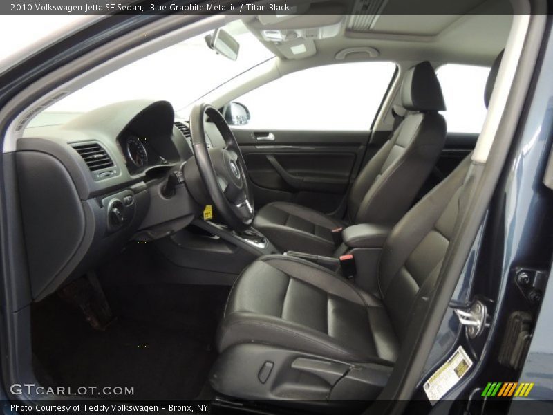 Blue Graphite Metallic / Titan Black 2010 Volkswagen Jetta SE Sedan