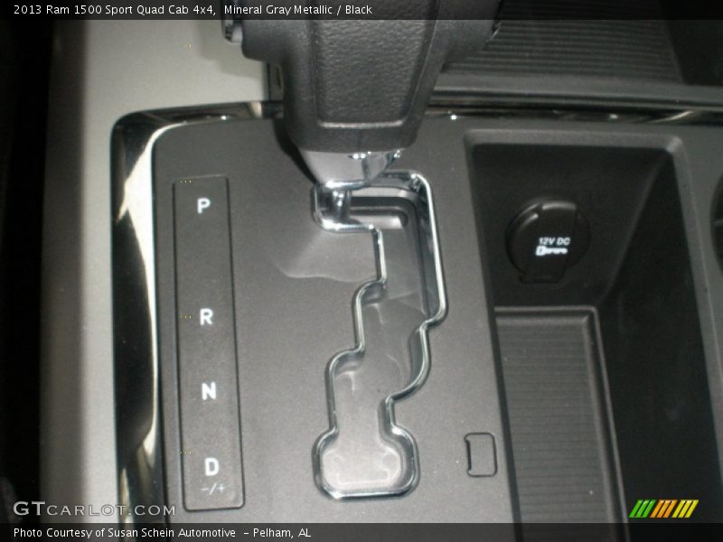 Mineral Gray Metallic / Black 2013 Ram 1500 Sport Quad Cab 4x4