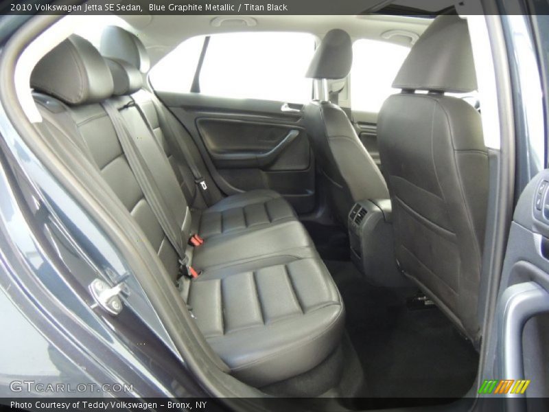 Blue Graphite Metallic / Titan Black 2010 Volkswagen Jetta SE Sedan