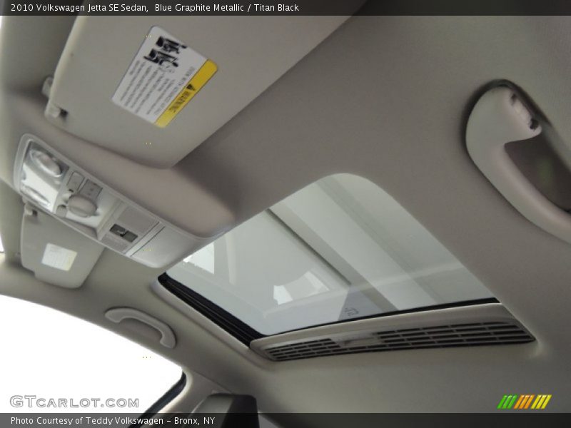 Blue Graphite Metallic / Titan Black 2010 Volkswagen Jetta SE Sedan