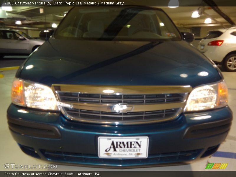 Dark Tropic Teal Metallic / Medium Gray 2003 Chevrolet Venture LS