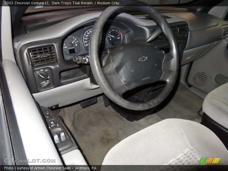 Dark Tropic Teal Metallic / Medium Gray 2003 Chevrolet Venture LS
