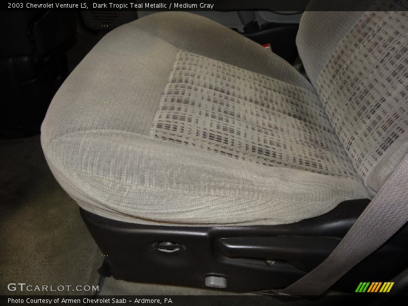 Dark Tropic Teal Metallic / Medium Gray 2003 Chevrolet Venture LS