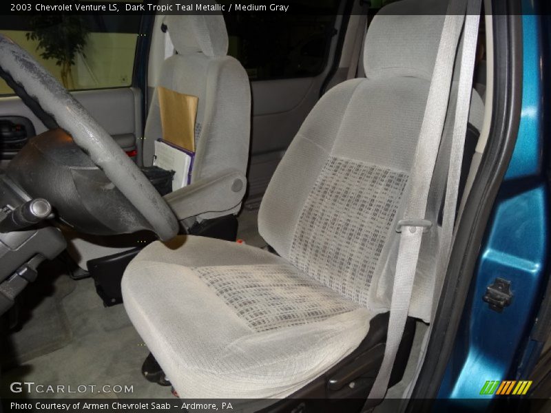 Dark Tropic Teal Metallic / Medium Gray 2003 Chevrolet Venture LS