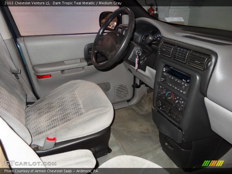 Dark Tropic Teal Metallic / Medium Gray 2003 Chevrolet Venture LS