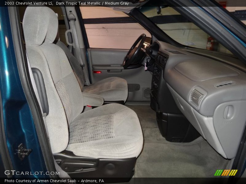 Dark Tropic Teal Metallic / Medium Gray 2003 Chevrolet Venture LS