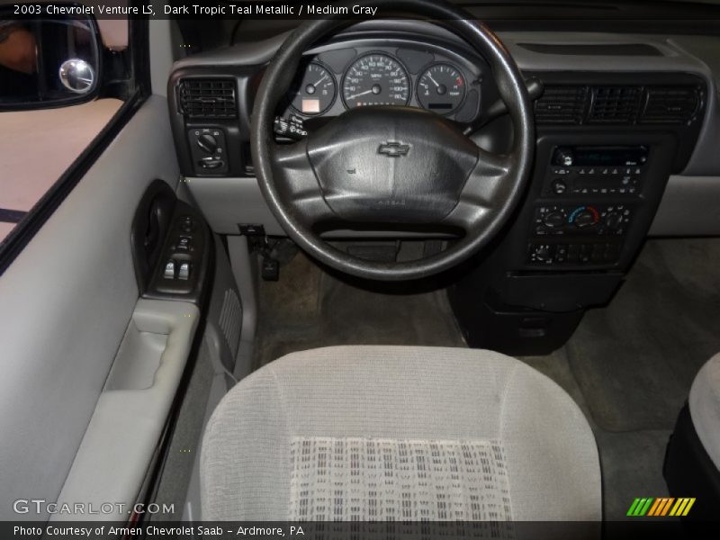 Dark Tropic Teal Metallic / Medium Gray 2003 Chevrolet Venture LS