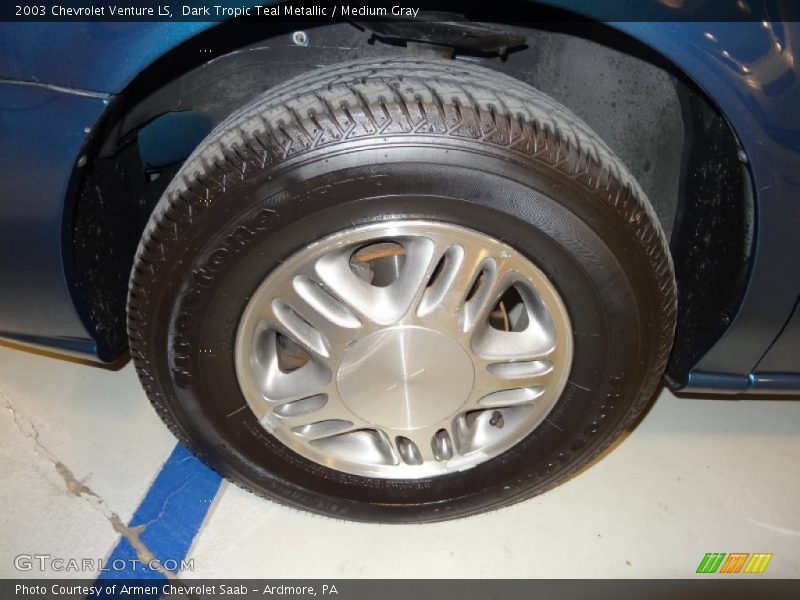 Dark Tropic Teal Metallic / Medium Gray 2003 Chevrolet Venture LS