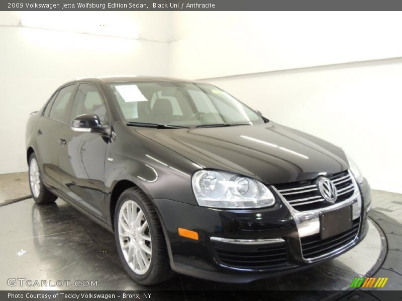 Front 3/4 View of 2009 Jetta Wolfsburg Edition Sedan