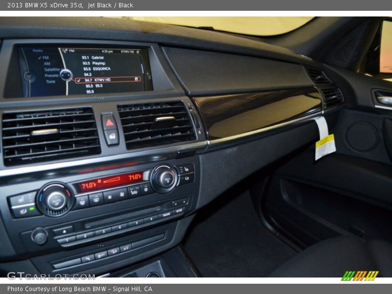 Jet Black / Black 2013 BMW X5 xDrive 35d